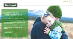 Desktop Screenshot of evident.com